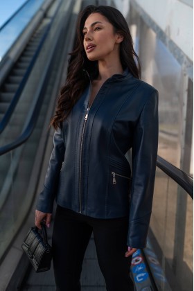 Kurtka Lena Jeans w jeansowym odcieniu | Monica Collection