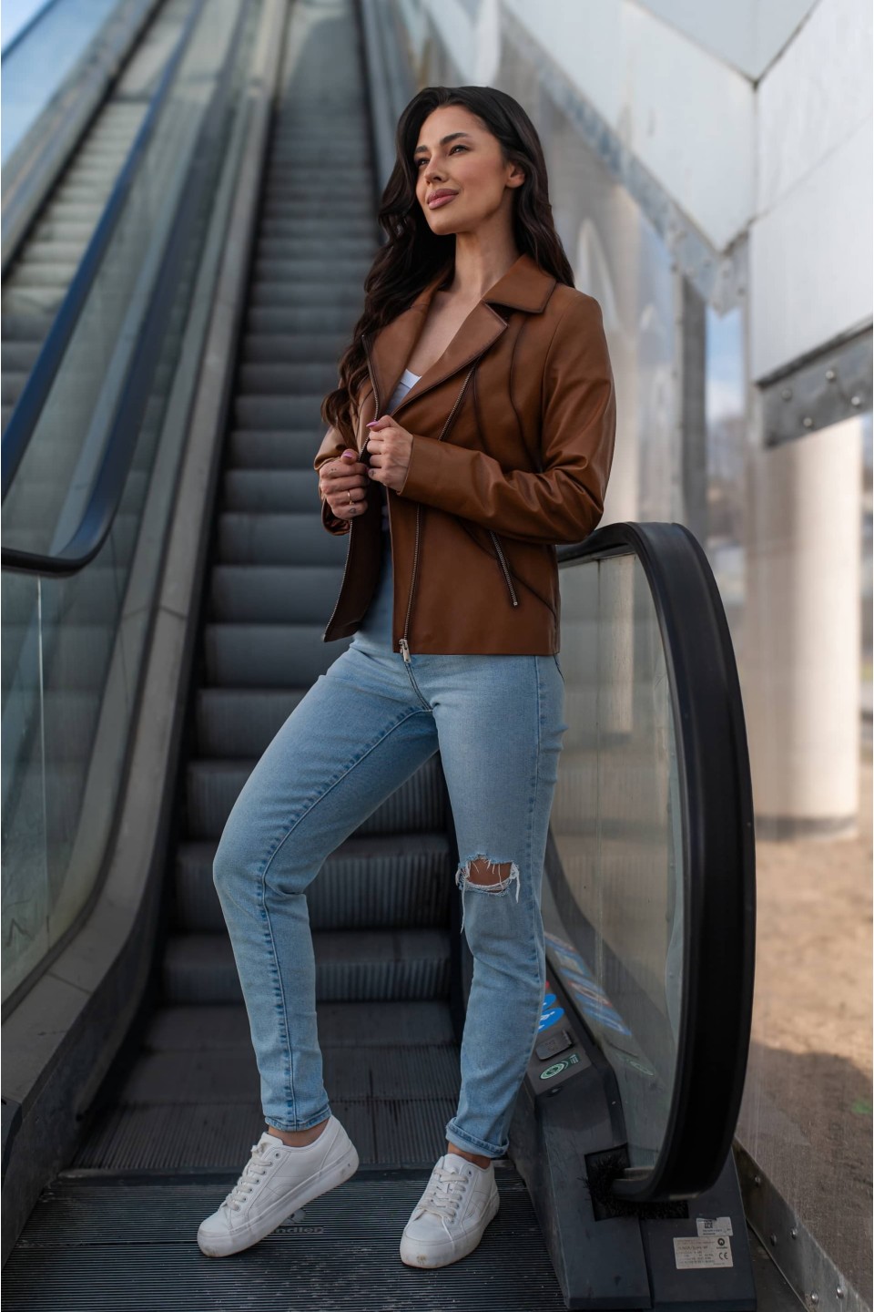 Kurtka Engela Koniak | Monica Collection