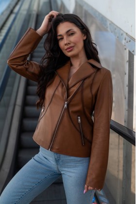 Kurtka Engela Koniak | Monica Collection